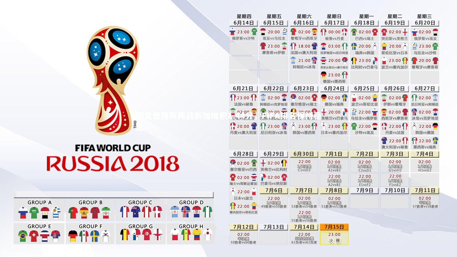 国足世预赛两战新加坡积1.44分，FIFA排名保持稳定